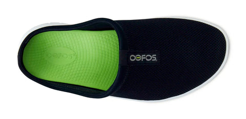 Men's OOcoozie Sport Mule - White Black (SALE)