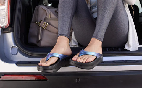 Women's OOmega OOlala Luxe Sandal - Atlantis (FINAL SALE)