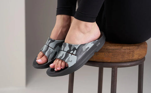 Women's OOahh Sport Slide Sandal - Night Camo
