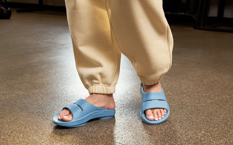 Women's OOahh Slide Sandal - Ocean Blue (SALE)